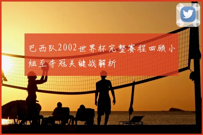 巴西队2002世界杯完整赛程回顾小组至夺冠关键战解析