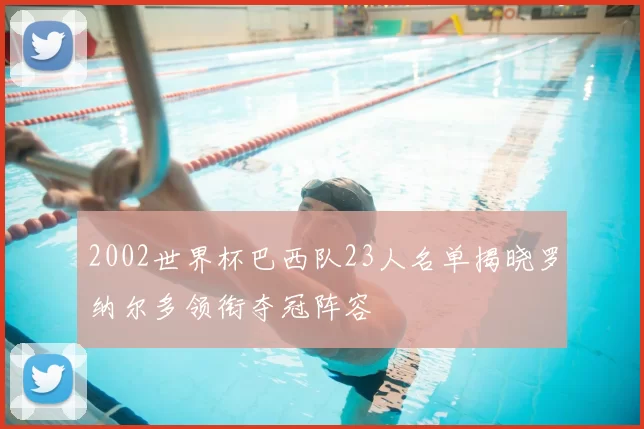 2002世界杯巴西队23人名单揭晓罗纳尔多领衔夺冠阵容